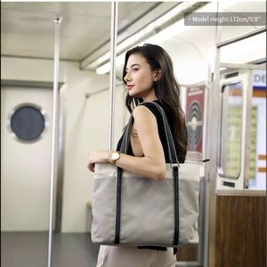 Plambag Women's Laptop Tote Bag, Canvas 15.6"